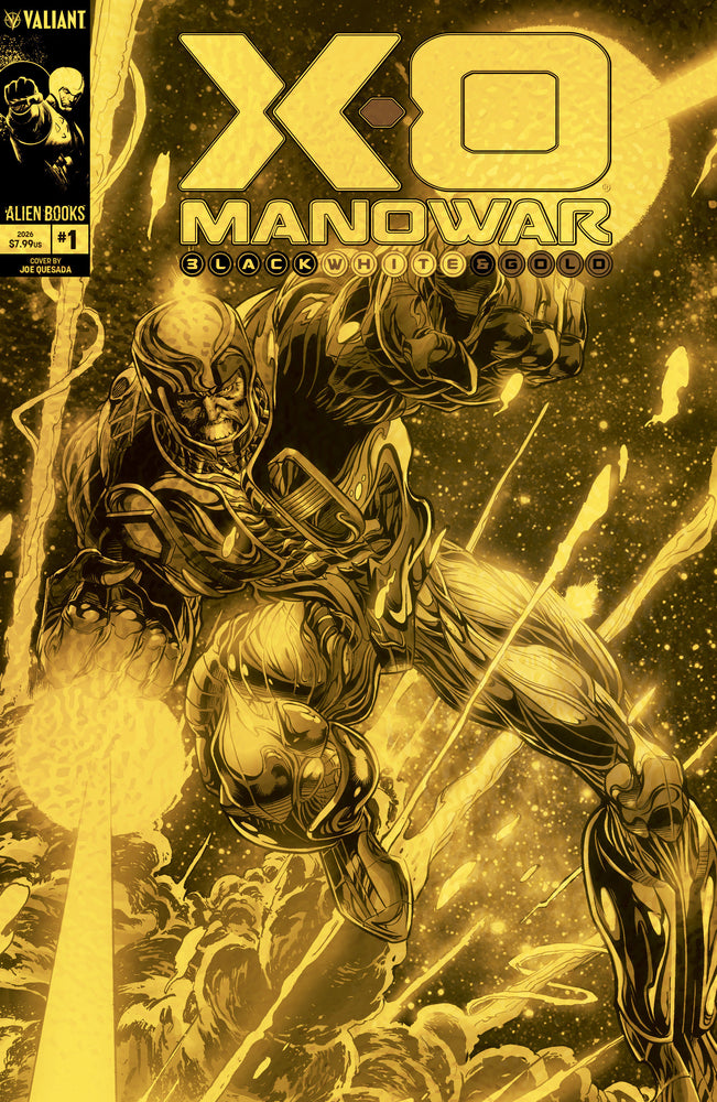 X-O Manowar Black, White & Gold - Comics - Image - Pop Weasel