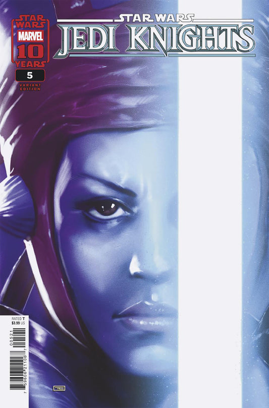 STAR WARS: JEDI KNIGHTS #5 TAURIN CLARKE LIGHTSABER VARIANT - Image
