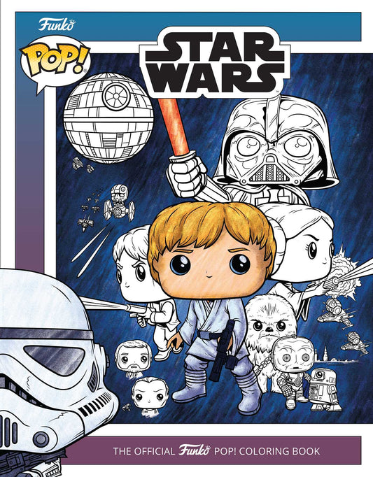 Star Wars: The Official Funko POP! Coloring Book