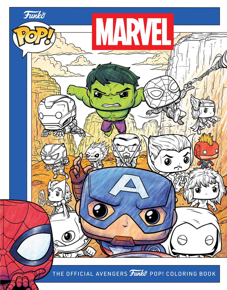 Marvel: The Official Avengers Funko POP! Coloring Book - Books - Image - Pop Weasel