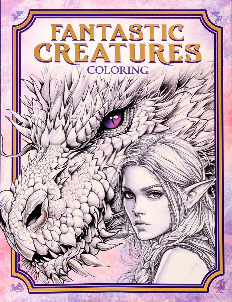 Fantastic Creatures Coloring - Books - Image - Pop Weasel