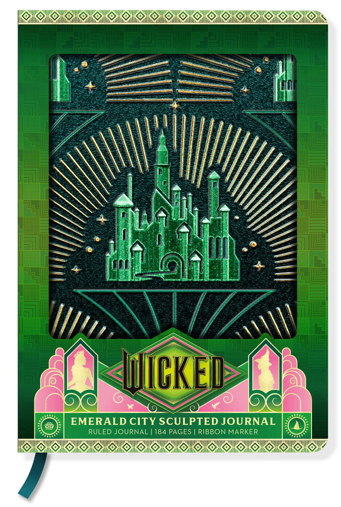 Wicked: Emerald City Sculpted Journal image - Stationery - Image - Pop Weasel