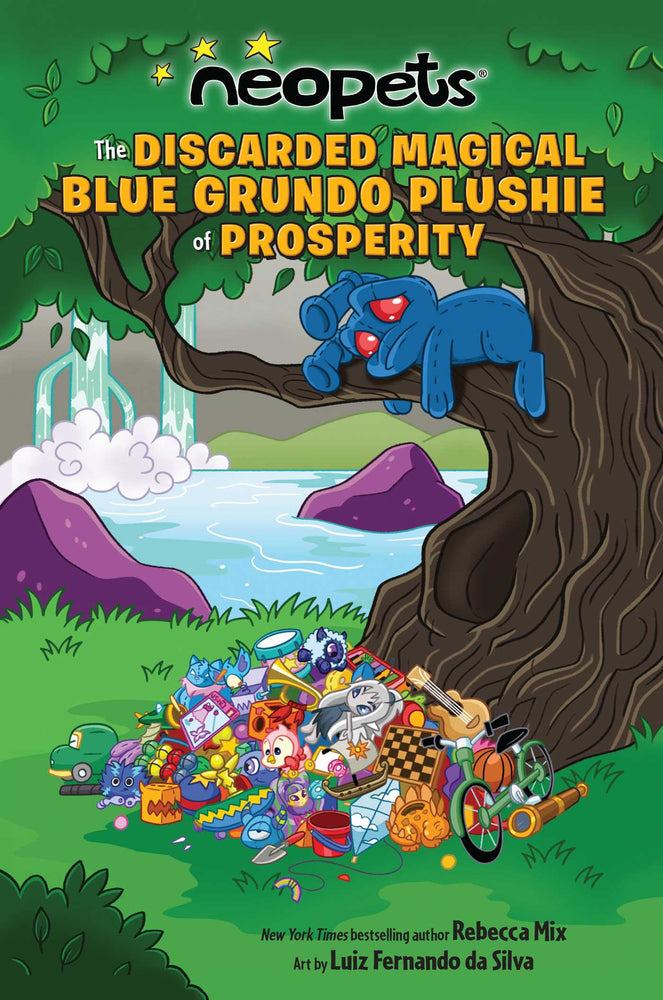 Neopets: The Discarded Magical Blue Grundo Plushie of Prosperity - Novelty - Image - Pop Weasel