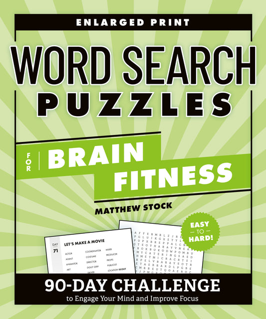 Word Search Puzzles for Brain Fitness - Image