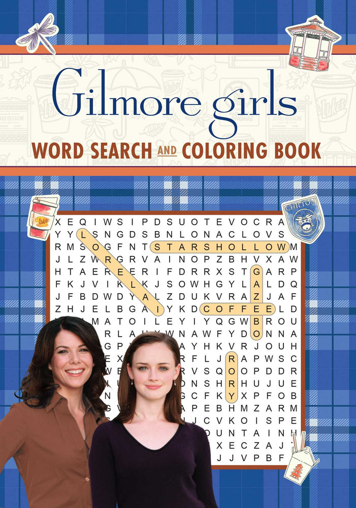 Gilmore Girls Word Search and Coloring Book - Books - Image - Pop Weasel