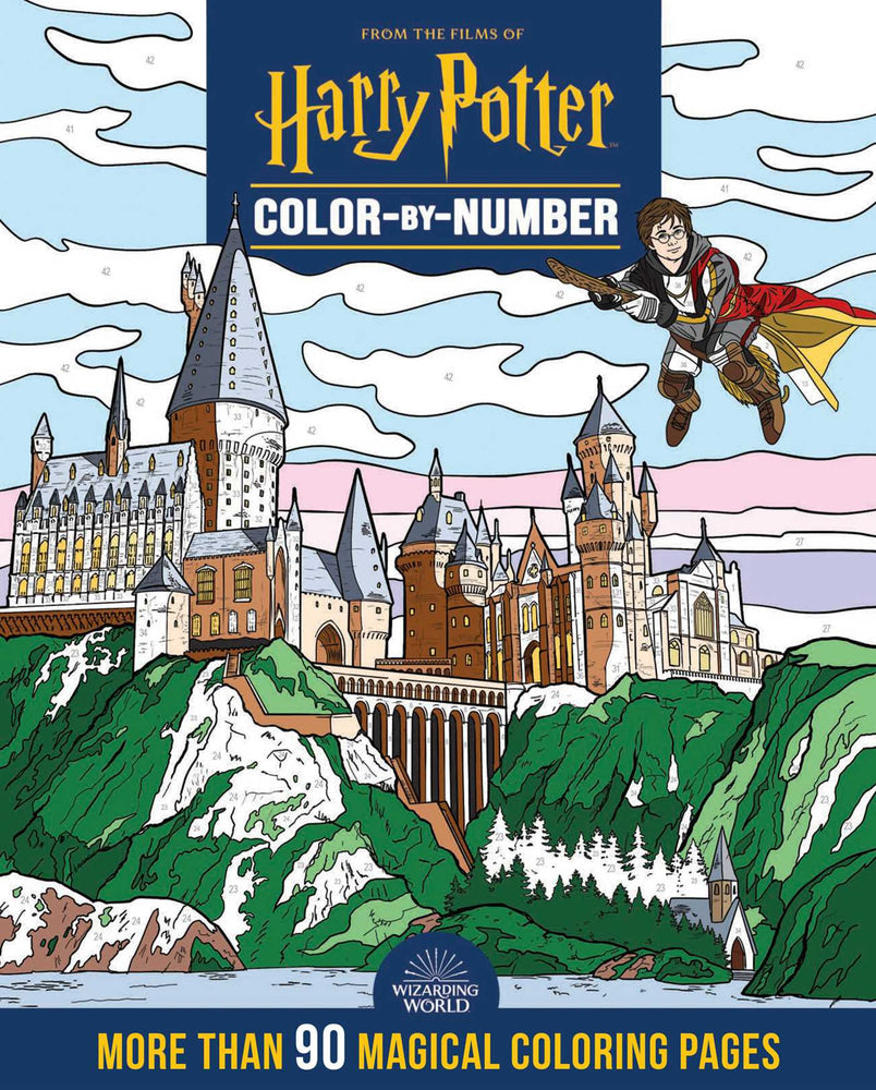 Harry Potter Color-by-Number - Coloring Book for Teens and Adults, Officially Licensed - Books - Image - Pop Weasel
