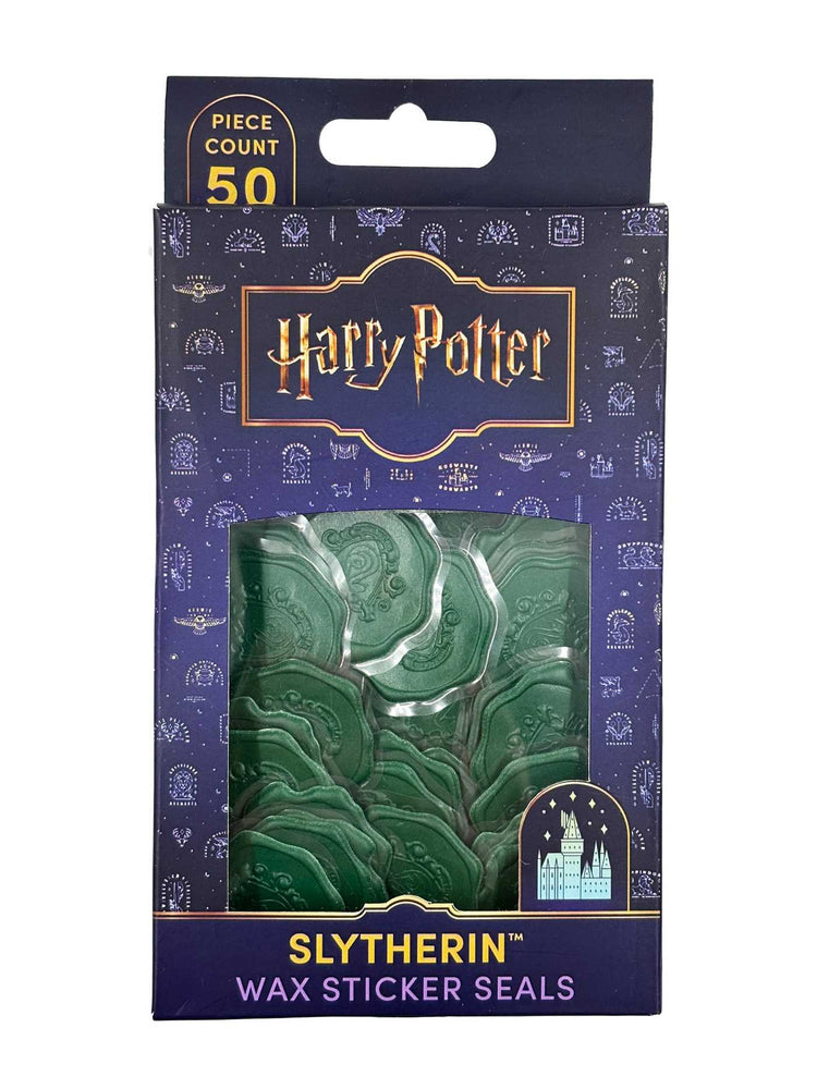 Harry Potter: Slytherin Wax Sticker Seals (Set of 50) - Stationery - Image - Pop Weasel
