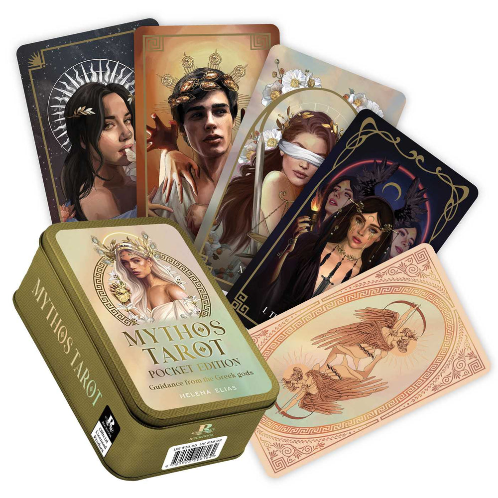 Mythos Tarot Pocket Tin Edition Guidance from the Greek Gods image - Books - Image - Pop Weasel