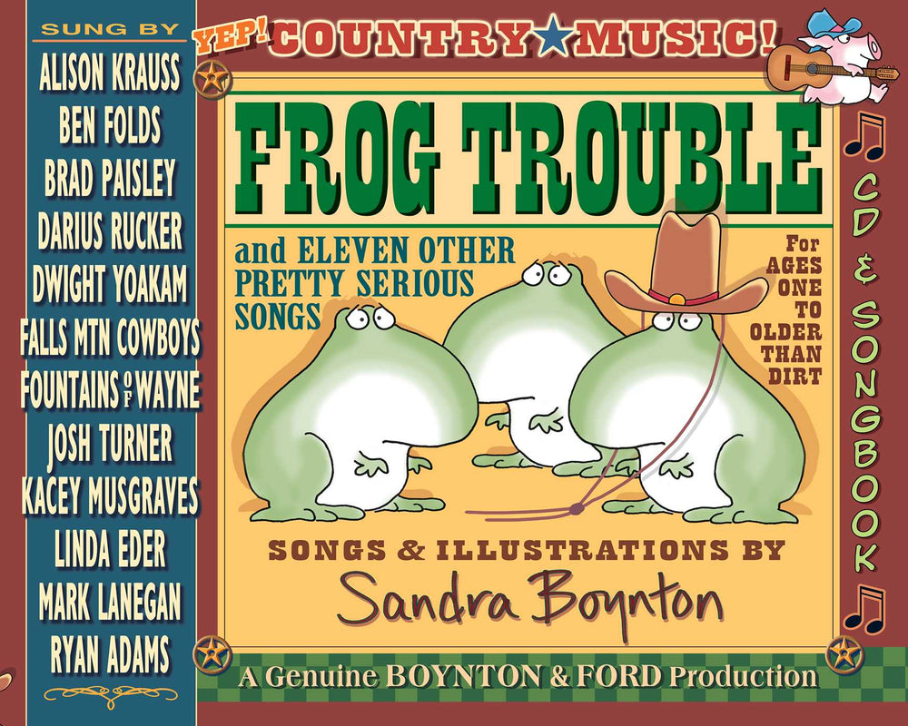 Frog Trouble: and Eleven Other Pretty Serious Songs - Childrens Books - Image - Pop Weasel