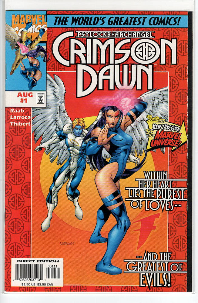 Pre-Owned - Psylocke & Archangel Crimson Dawn - Pre-Owned Comics - Image - Pop Weasel