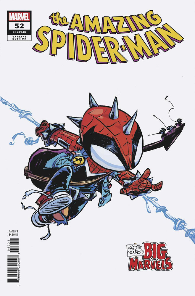 AMAZING SPIDER-MAN #52 SKOTTIE YOUNG'S BIG MARVEL VARIANT - Comics - Image - Pop Weasel