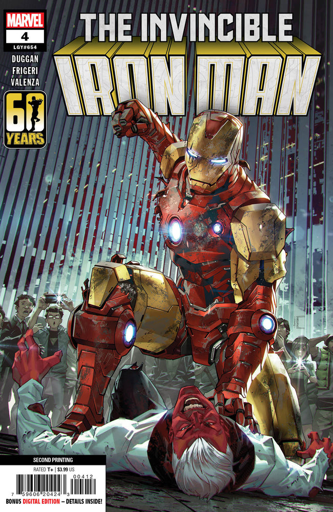 INVINCIBLE IRON MAN 4 KAEL NGU 2ND PRINTING VARIANT - Comics - Image - Pop Weasel