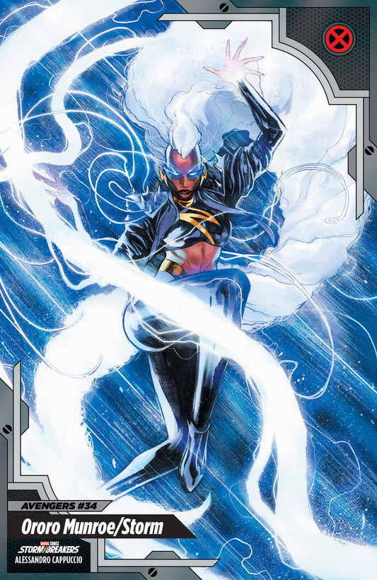 AVENGERS #34 ALESSANDRO CAPPUCCIO X-MEN TRADING CARD VARIANT