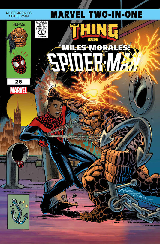 MILES MORALES: SPIDER-MAN #26 AMANDA CONNER MARVEL TWO-IN-ONE VARIANT image