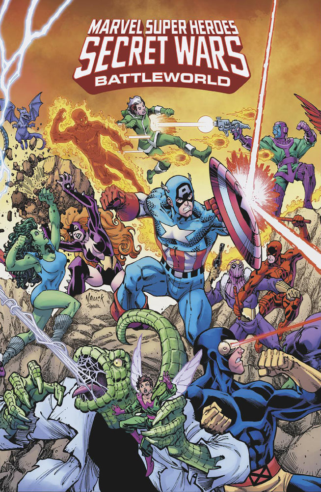 MARVEL SUPER HEROES SECRET WARS: BATTLEWORLD 2 TODD NAUCK CONNECTING VARIANT - Comics - Image - Pop Weasel