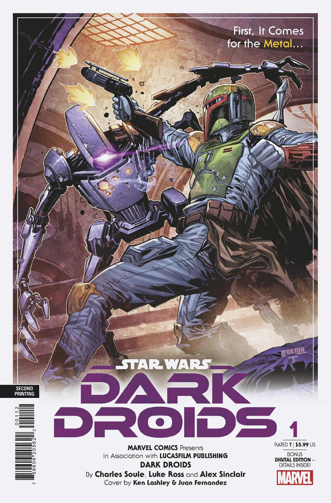 STAR WARS: DARK DROIDS 1 KEN LASHLEY 2ND PRINTING VARIANT [DD] - Comics - Image - Pop Weasel
