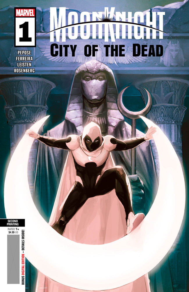 MOON KNIGHT: CITY OF THE DEAD 1 ROD REIS 2ND PRINTING VARIANT - Comics - Image - Pop Weasel