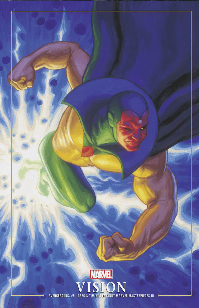 AVENGERS INC. 5 GREG AND TIM HILDEBRANDT VISION MARVEL MASTERPIECES III VARIANT - Comics - Image - Pop Weasel
