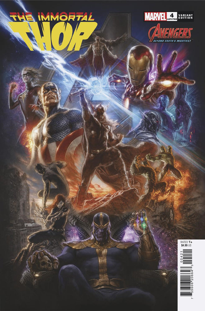 IMMORTAL THOR 4 MAURO CASCIOLI AVENGERS 60TH VARIANT - Comics - Image - Pop Weasel