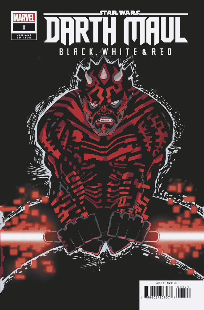 STAR WARS: DARTH MAUL - BLACK, WHITE & RED - Comics - Image - Pop Weasel