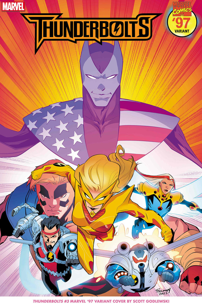 THUNDERBOLTS 3 SCOTT GODLEWSKI MARVEL 97 VARIANT - Comics - Image - Pop Weasel