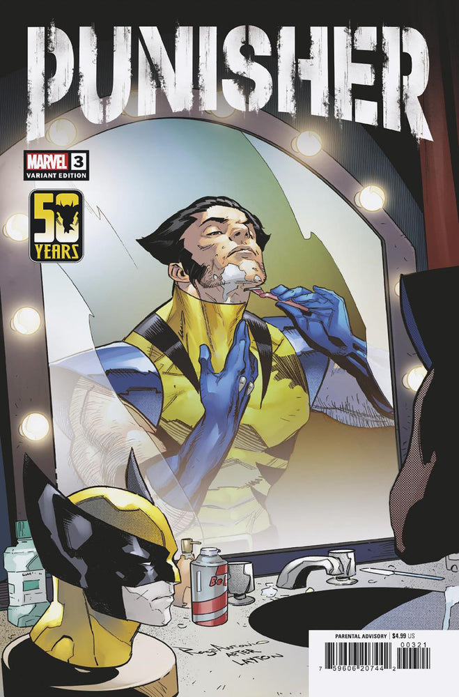 PUNISHER 3 ROGE ANTONIO WOLVERINE WOLVERINE WOLVERINE VARIANT - Comics - Image - Pop Weasel