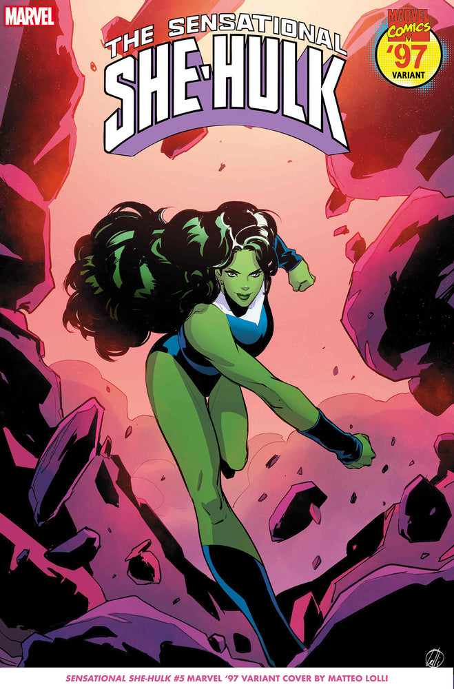 SENSATIONAL SHE-HULK 5 MATTEO LOLLI MARVEL 97 VARIANT - Comics - Image - Pop Weasel