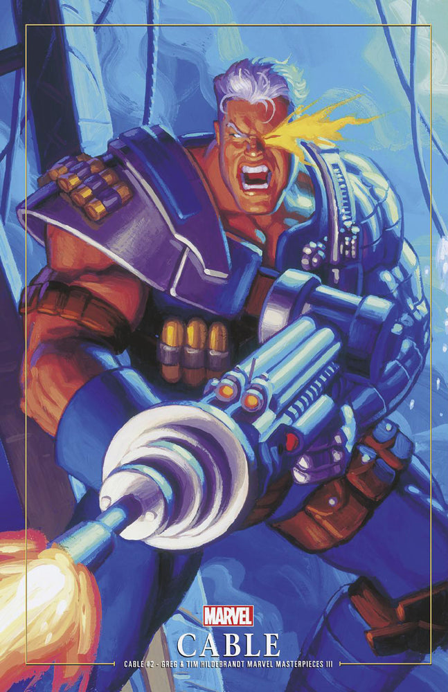 CABLE 2 GREG AND TIM HILDEBRANDT CABLE MARVEL MASTERPIECES III VARIANT [FHX] - Comics - Image - Pop Weasel