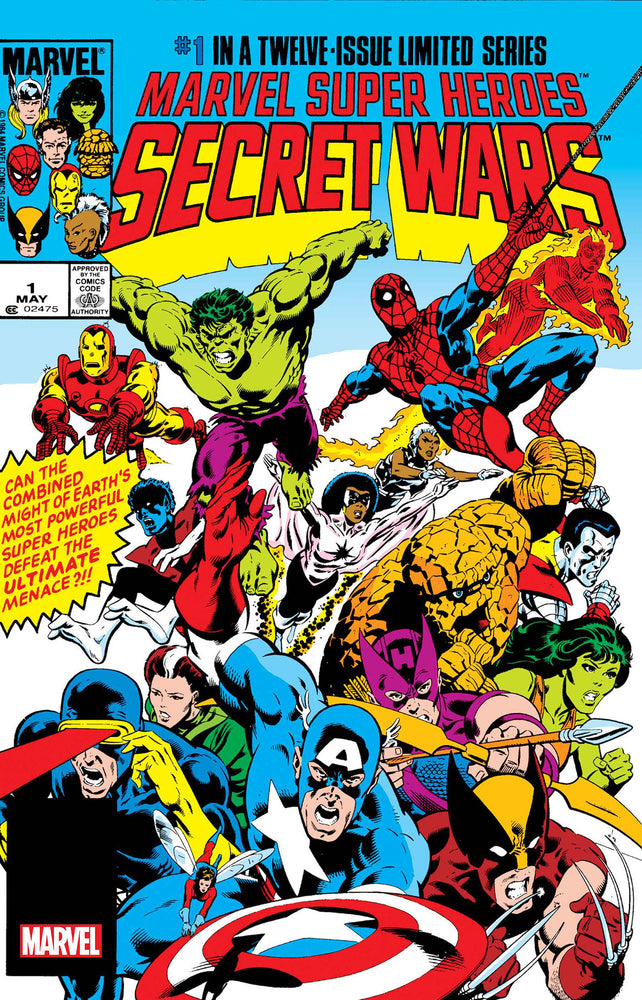 MARVEL SUPER HEROES SECRET WARS 1 FACSIMILE EDITION FOIL VARIANT - Comics - Image - Pop Weasel