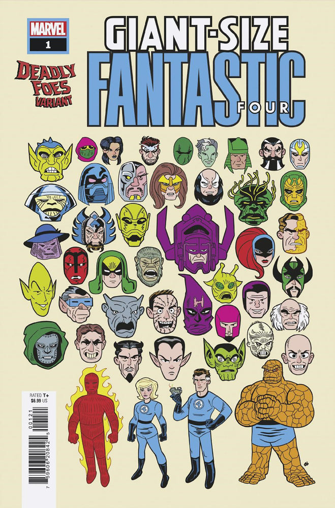 GIANT-SIZE FANTASTIC FOUR 1 DAVE BARDIN DEADLY FOES VARIANT - Comics - Image - Pop Weasel