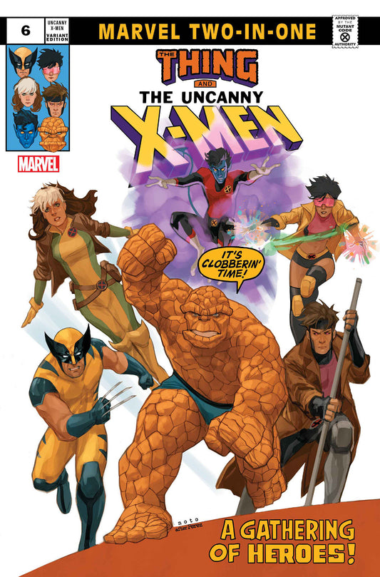 UNCANNY X-MEN #6 PHIL NOTO MARVEL TWO-IN-ONE VARIANT image