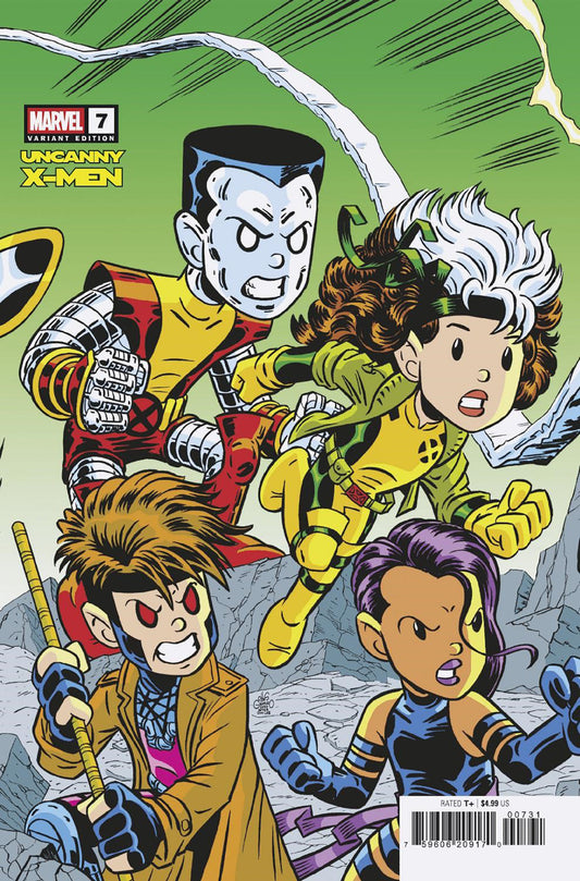 UNCANNY X-MEN #7 CHRIS GIARRUSSO CONNECTING VARIANT [ROG] image