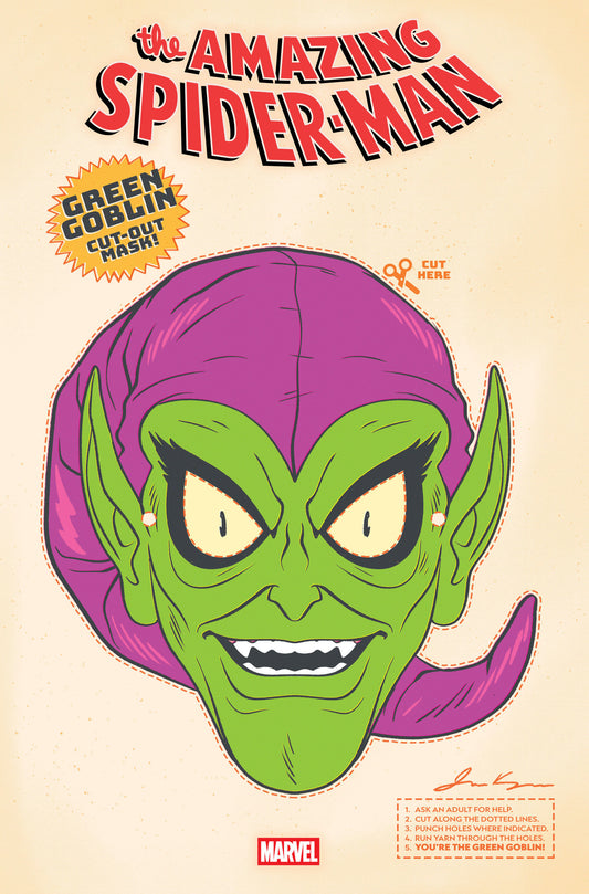 Amazing Spider-Man #12 Retro Halloween Mask Variant - Image