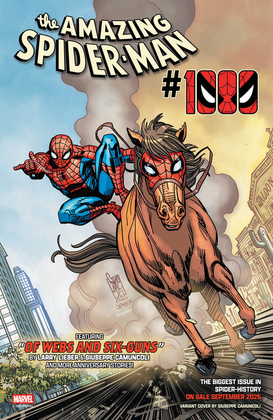 AMAZING SPIDER-MAN #1000 GIUSEPPE CAMUNCOLI VARIANT