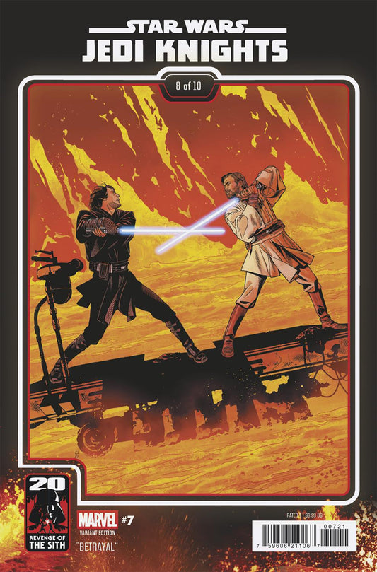 Star Wars: Jedi Knights #7 Chris Sprouse Revenge Of The Sith 20th Anniversary Variant - Image