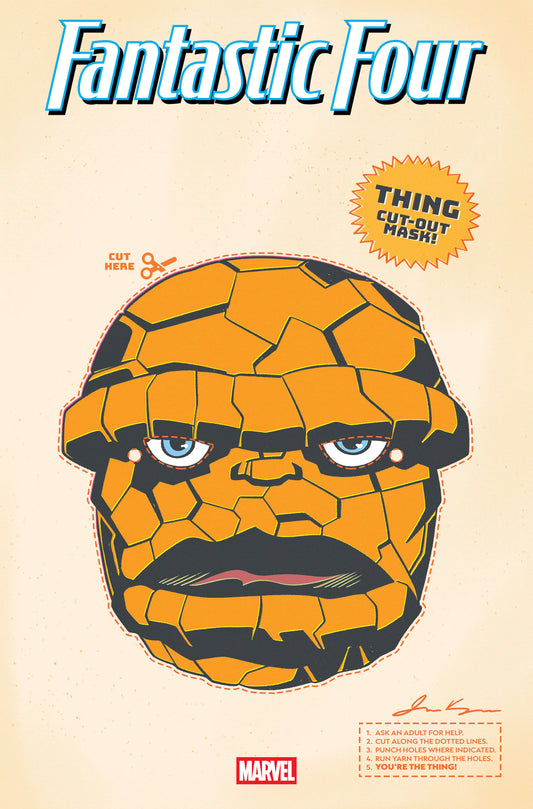 Fantastic Four #3 Retro Halloween Mask Variant - Image