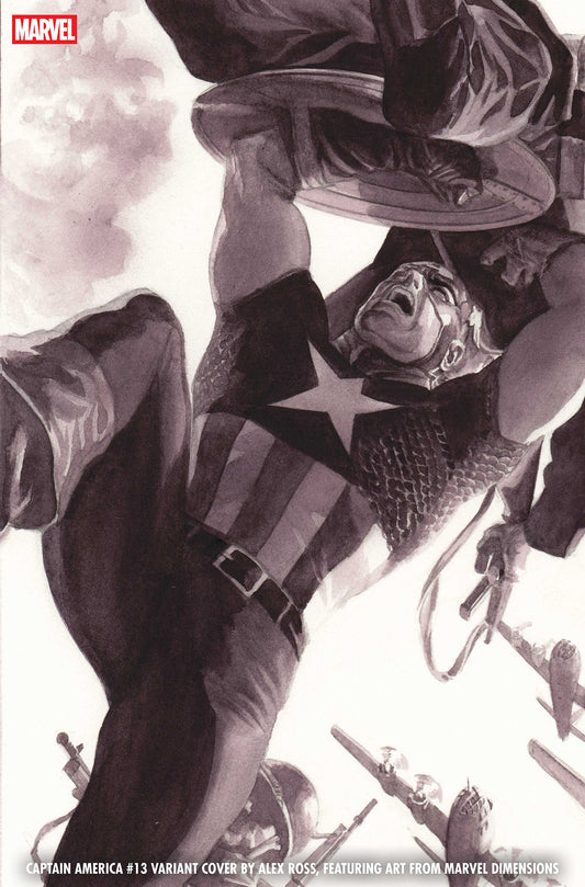 CAPTAIN AMERICA #13 ALEX ROSS MARVEL DIMENSIONS VARIANT [ARM]