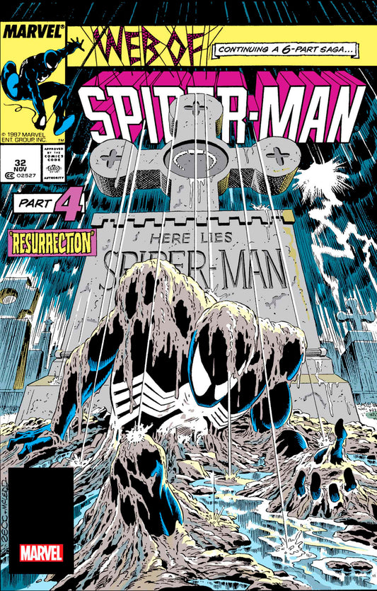 WEB OF SPIDER-MAN #32 FACSIMILE EDITION image