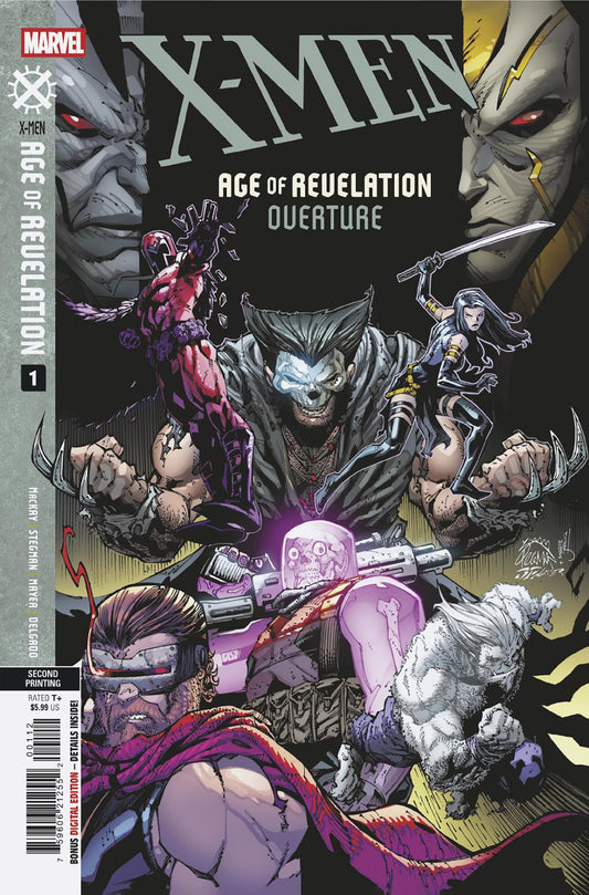 X-MEN: AGE OF REVELATION OVERTURE #1 RYAN STEGMAN 2ND PRINTING VARIANT [AOR]