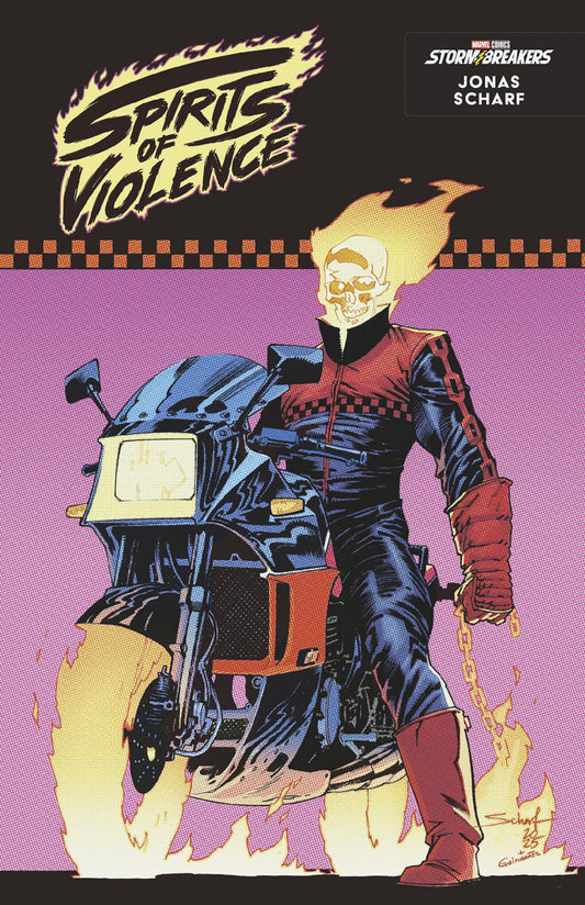 SPIRITS OF VIOLENCE #2 JONAS SCHARF FROM THE CHAOS A COSTUME VARIANT