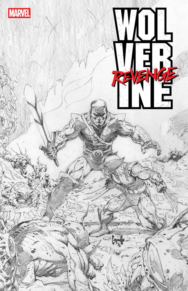 WOLVERINE: REVENGE - RED BAND: RAW - BLACK & WHITE EDITION - Comics - Image - Pop Weasel