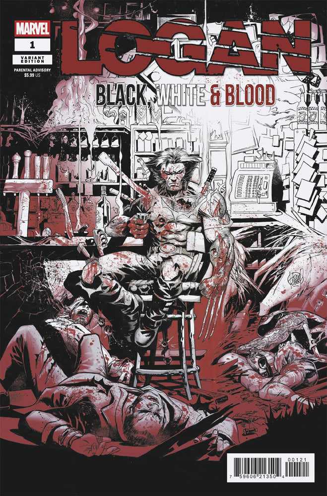 LOGAN: BLACK, WHITE & BLOOD - Comics - Image - Pop Weasel