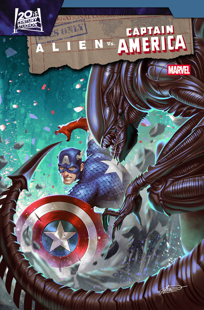 ALIEN VS. CAPTAIN AMERICA - Comics - Image - Pop Weasel
