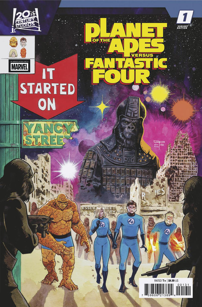 PLANET OF THE APES VS. FANTASTIC FOUR - Comics - Image - Pop Weasel
