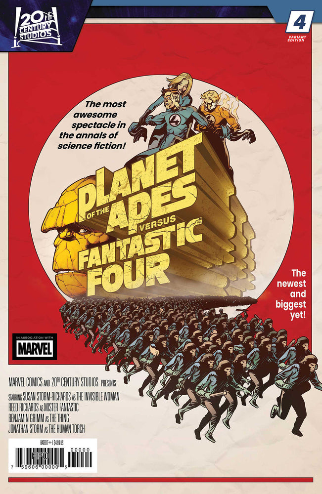 PLANET OF THE APES VS. FANTASTIC FOUR - Comics - Image - Pop Weasel