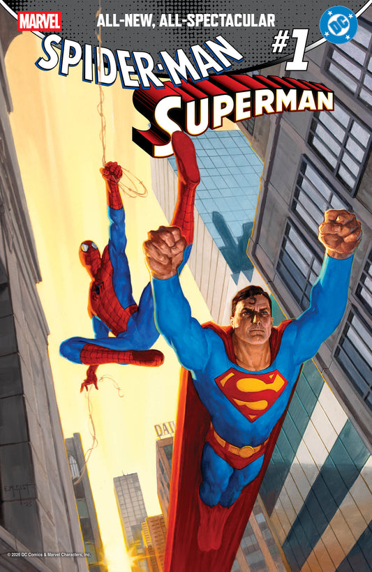 Marvel/DC: Spider-Man/Superman #1 E.M. Gist Variant [1:25] - Image
