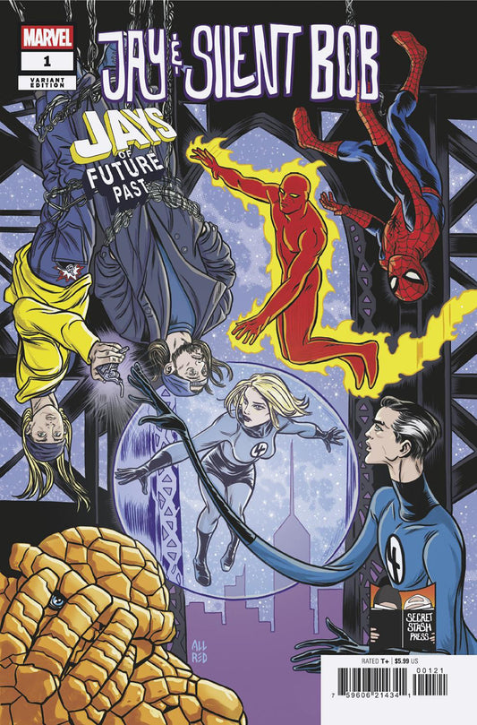 JAY & SILENT BOB: JAYS OF FUTURE PAST #1 MICHAEL ALLRED VARIANT