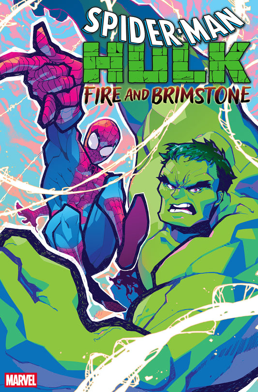 SPIDER-MAN/HULK: FIRE AND BRIMSTONE #1 ROSE BESCH VARIANT