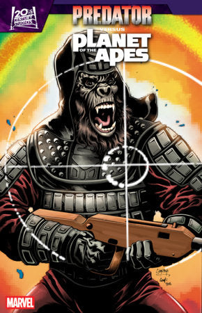 Predator Vs. The Planet Of The Apes #2 Chris Campana Movie Poster Homage Variant - Image