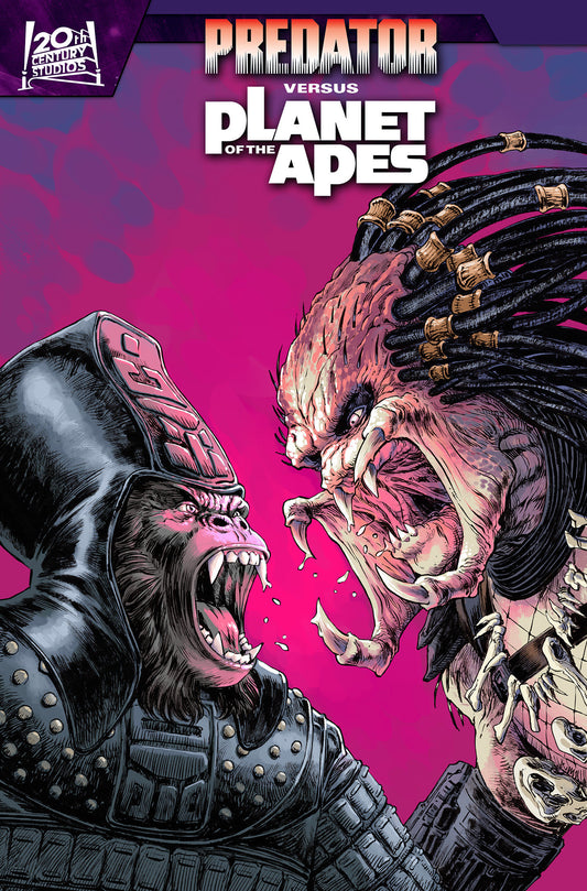 Predator Vs. The Planet Of The Apes #2 Dave Wachter Variant - Image